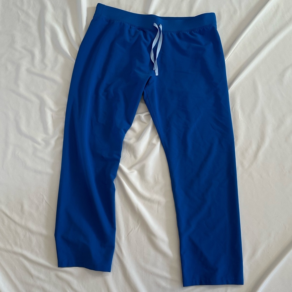 Figs Royal Blue Livingston Scrub Pants XL